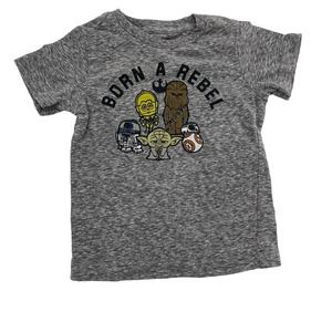 Star Wars Born A Rebel T-Shirt Shirt Boy 18M